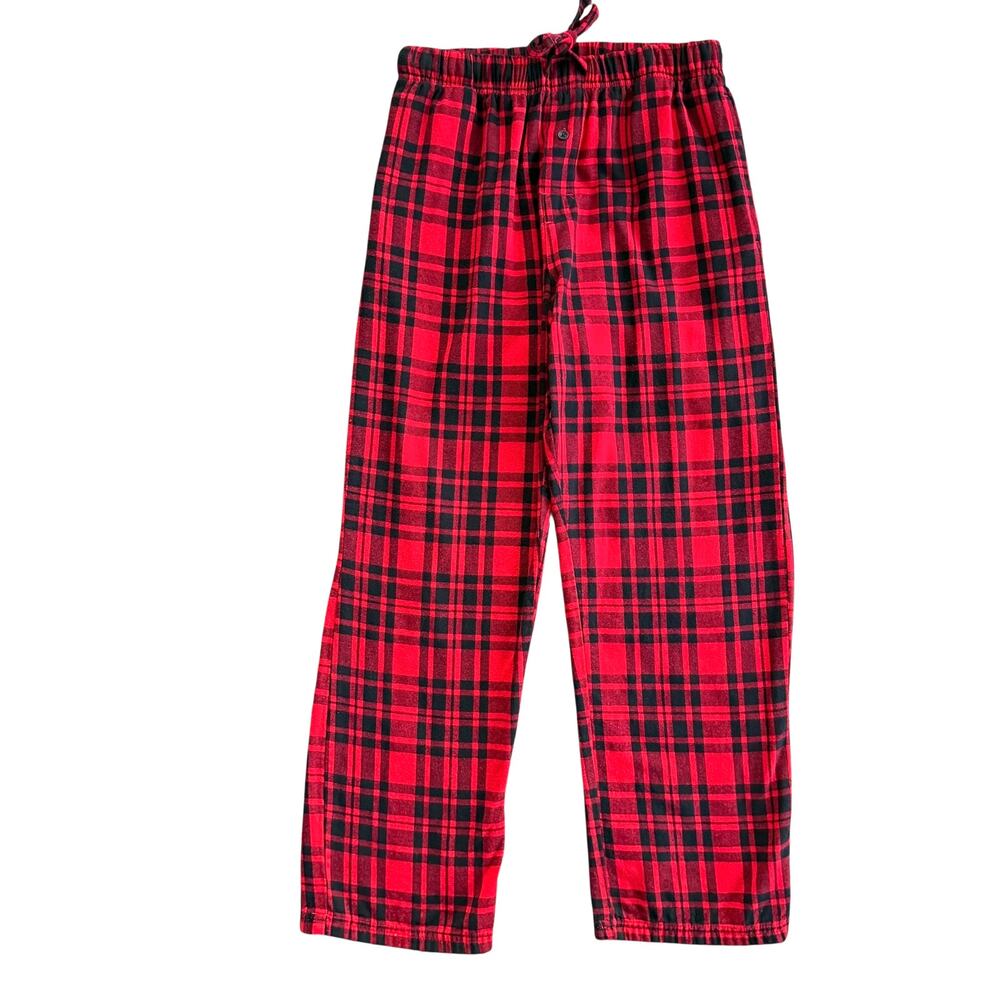 Woolrich Buffalo Black Red Plaid Flannel Pajama Lounge Pants Mens S Cozy Cabin